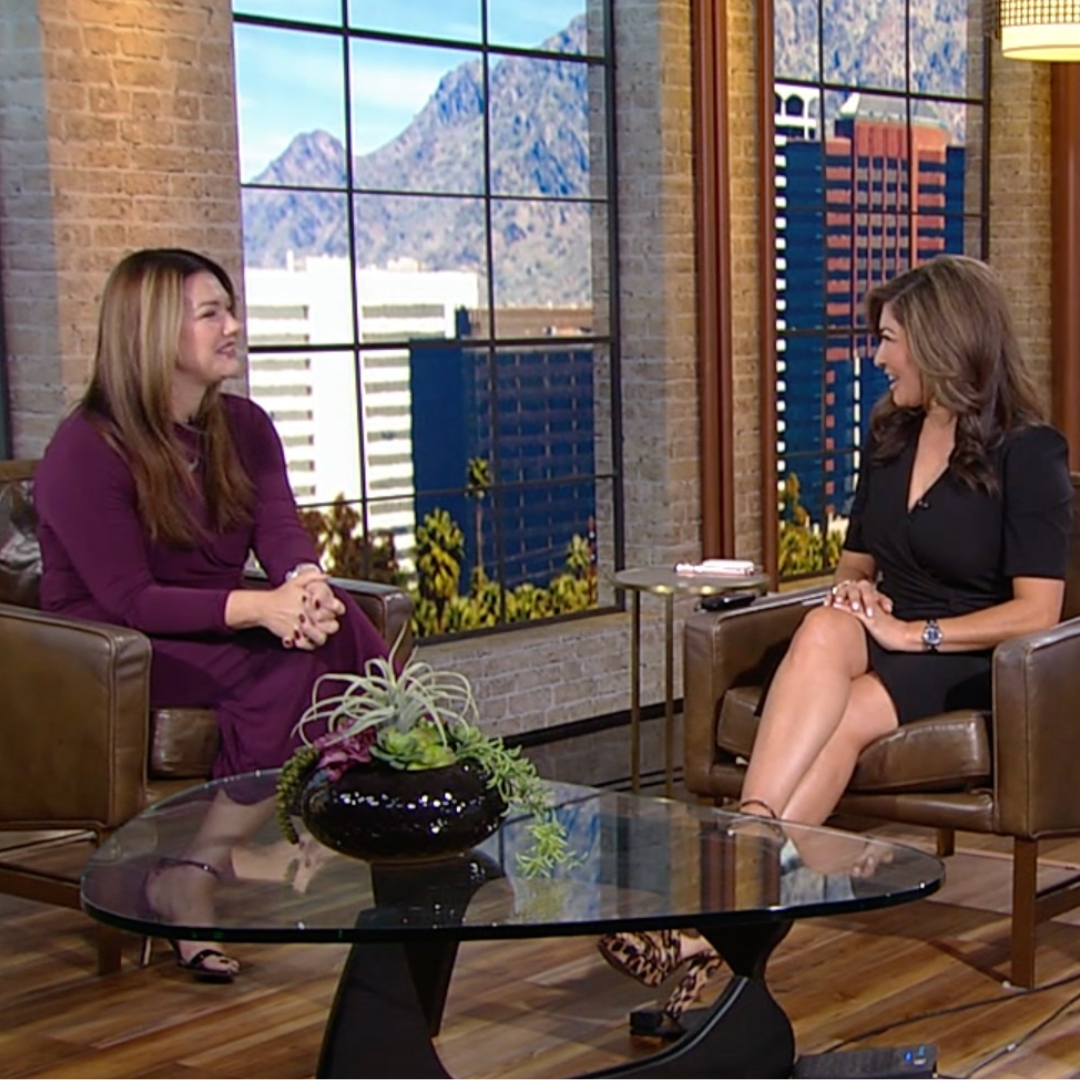 image of jennifer maggiore being interviews on Fox news on Always This Good press page