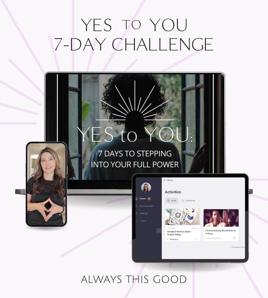 yes to you 7 day challenge